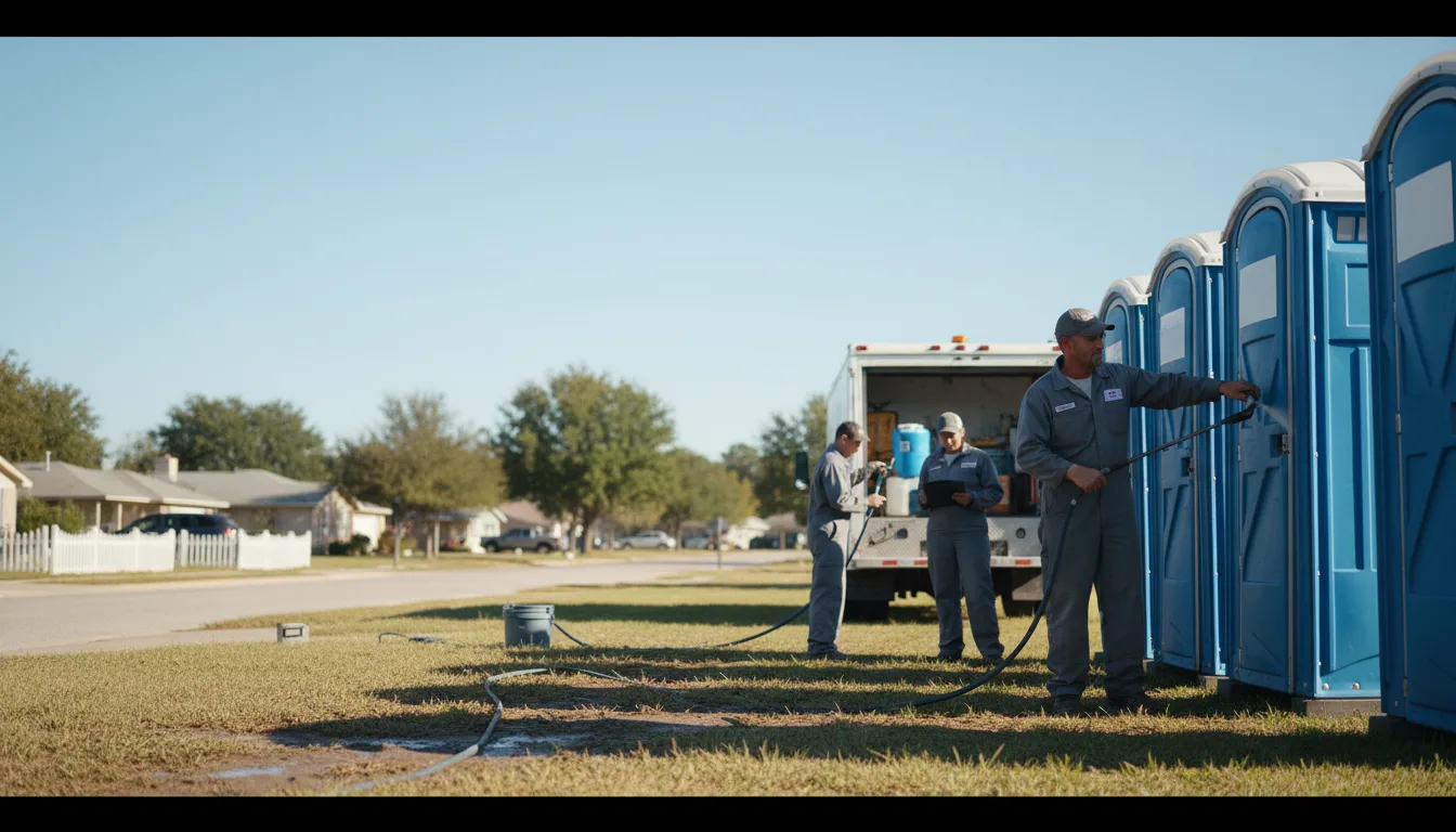 Long-Term Portable Toilet Rental in Belle Plaine, IA near me
